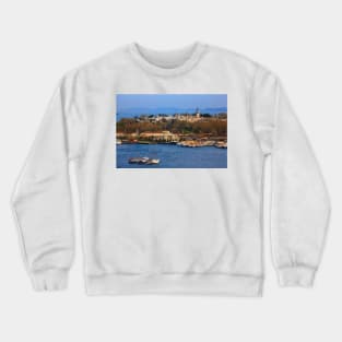 Topkapi palace and Sirkeci train station Crewneck Sweatshirt